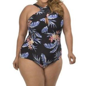 Lysa Swimwear Plus Size 1 Piece Swimsuit